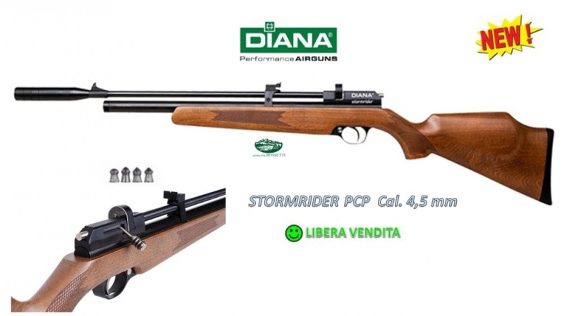 DIANA STORMRIDER PCP libera vendita Cal.4,5 mm
