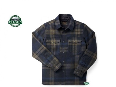 FILSON Giacca Mackinaw jac shirt blu