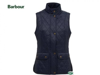 BARBOUR Gilet Otterburn donna blu