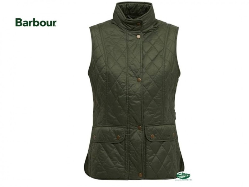 BARBOUR Gilet Otterburn donna Verde