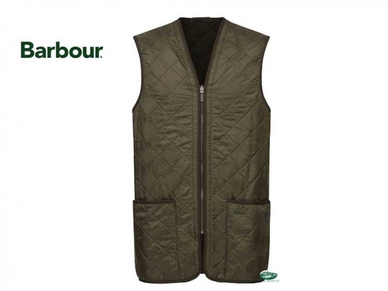 BARBOUR Gilet Polarquilt verde 