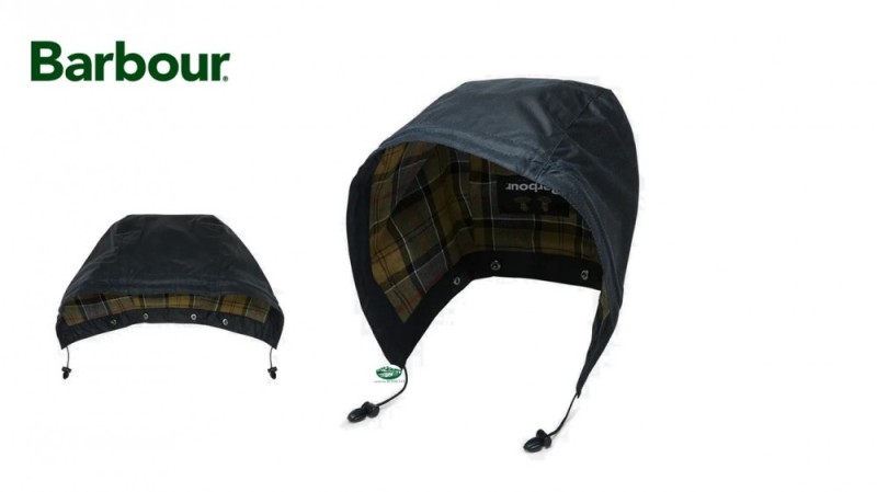 BARBOUR Cappuccio cerato universale blu navy