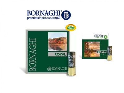 BORNAGHI cartucce ROYAL 36 cal.12 gr.36 pb.5