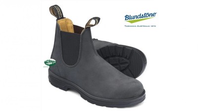 BLUNDSTONE Boot Rustic Black 587