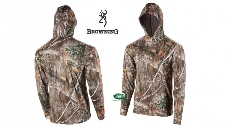 BROWNING T-shirt Teamspirt manica lunga camo