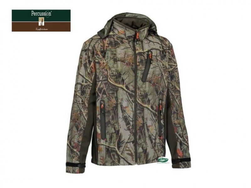 PERCUSSION Giacca Ghost camo forest/forest evo 15128