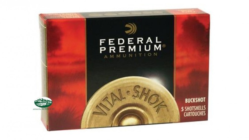 FEDERAL cartucce cal.20/70 P256 BuckShot  Demi-Mag 20 pallettoni 