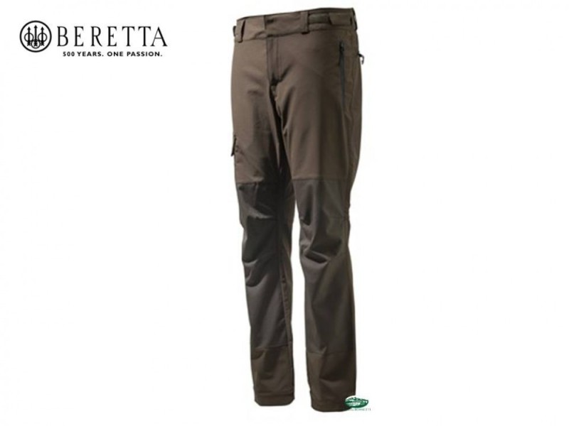 BERETTA Pantaloni 4 Way stretch Evo Marrone CU992