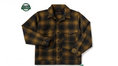 FILSON Giacca Mackinaw Nero/giallo