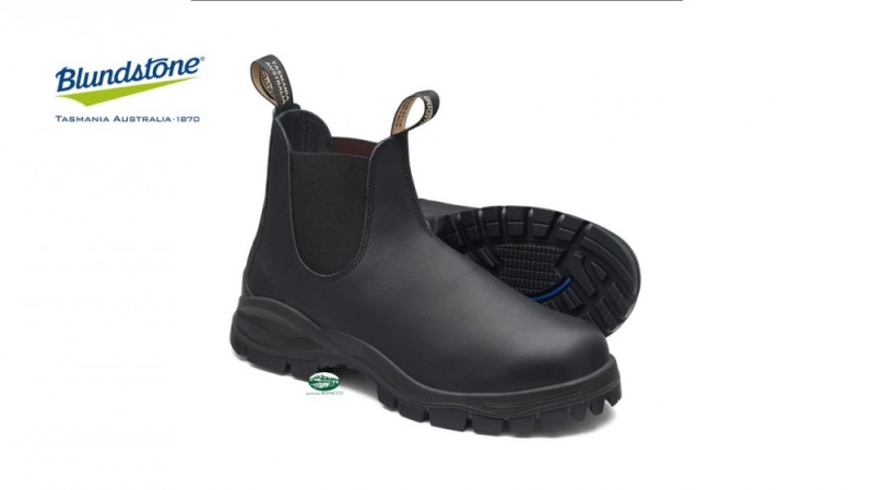BLUNDSTONE Black leather boot donna 2240 