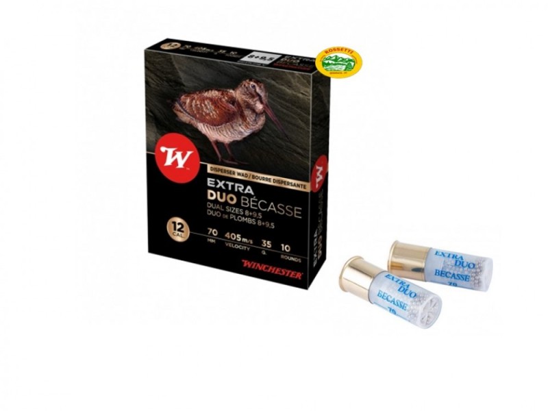WINCHESTER cartucce EXTRA DUO BECASSE cal.12 gr.35 pb.8+9,5