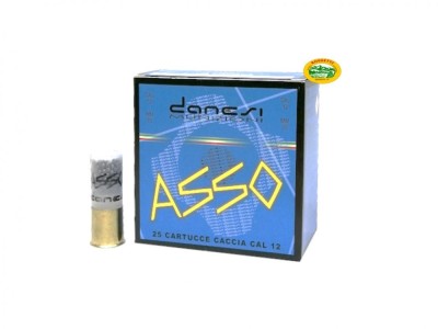 DANESI cartucce ASSO 42 BIOR cal.12 pb.5 speciale colombaccio