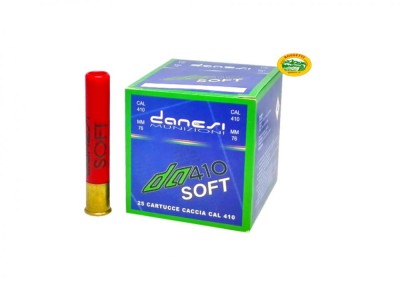 DANESI cartucce  DA410 SOFT T3 cal.410 Borrino gr.27 pb.10 silenziate