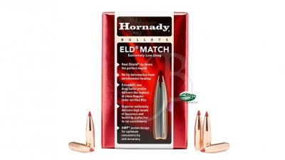 HORNADY palle ELD MATCH cal.338 285 gr.  33381