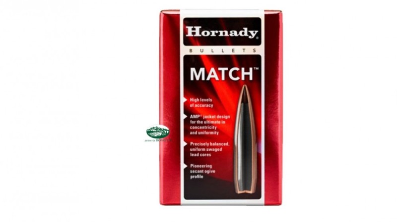 HORNADY Palle cal.308 MATCH 178gr BTHP - 30715