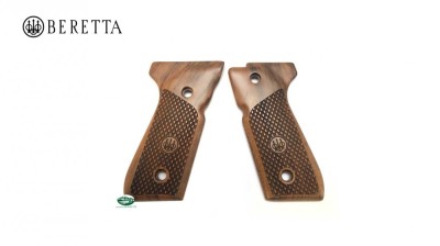 BERETTA Guancette in legno per serie 92 - Modello Oval PRO E02828