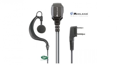 MIDLAND Auricolare a padiglione 2 pin MA21-L PRO 