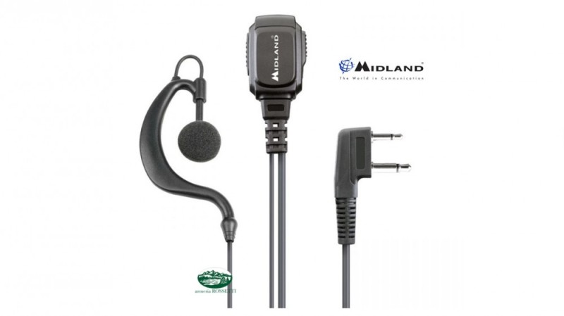 MIDLAND Auricolare a padiglione 2 pin MA21-L PRO 