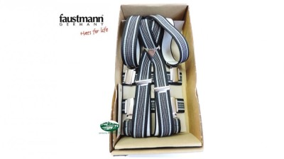 FAUSTMANN Bretelle a clip Black