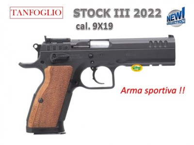 TANFOGLIO STOCK III 2022 cal.9x19