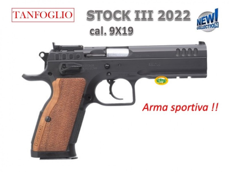 TANFOGLIO STOCK III 2022 cal.9x19