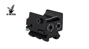 JS TACTICAL Laser micro per slitta picatinny 