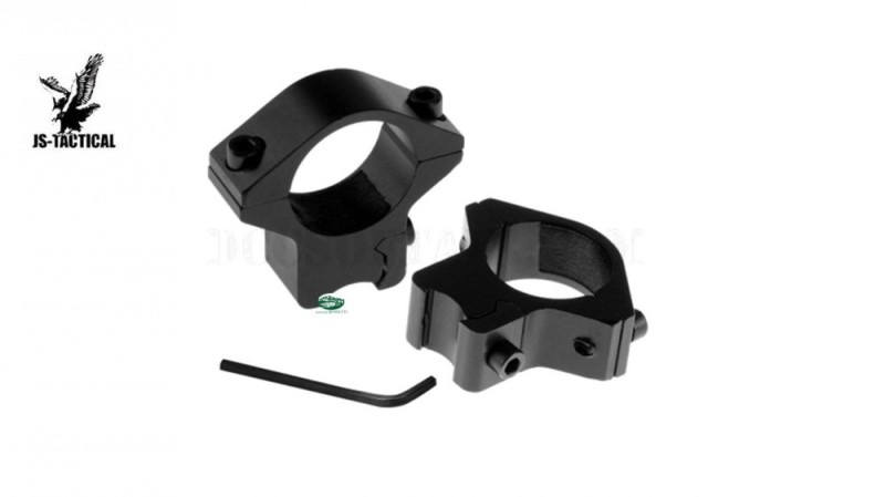 JS TACTICAL Anelli bassi 1 pollice scina 11  M2008