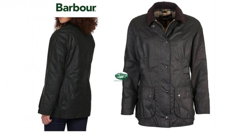 BARBOUR Giacca Beadnell blu donna
