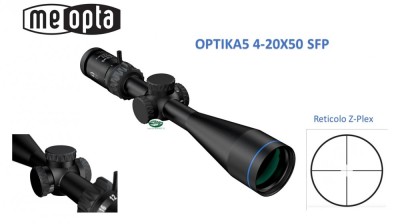 MEOPTA MEOPRO OPTIKA 5 4-20x50 SFP Ret.Z-Plex