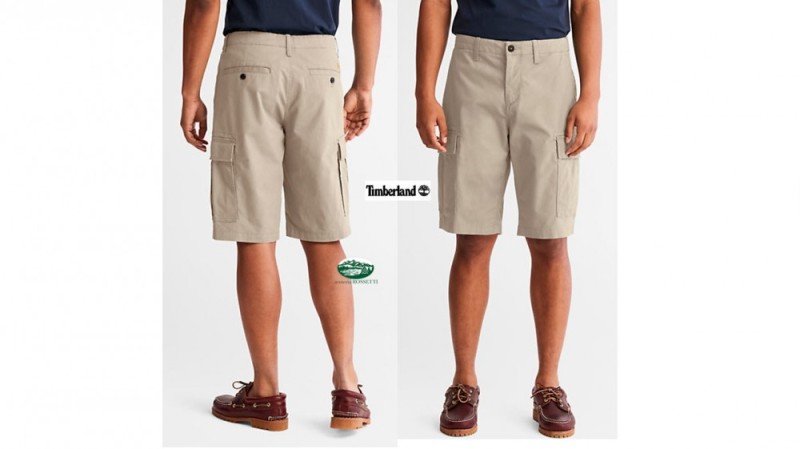 TIMBERLAND Short Cargo da Uomo Humus Kaki