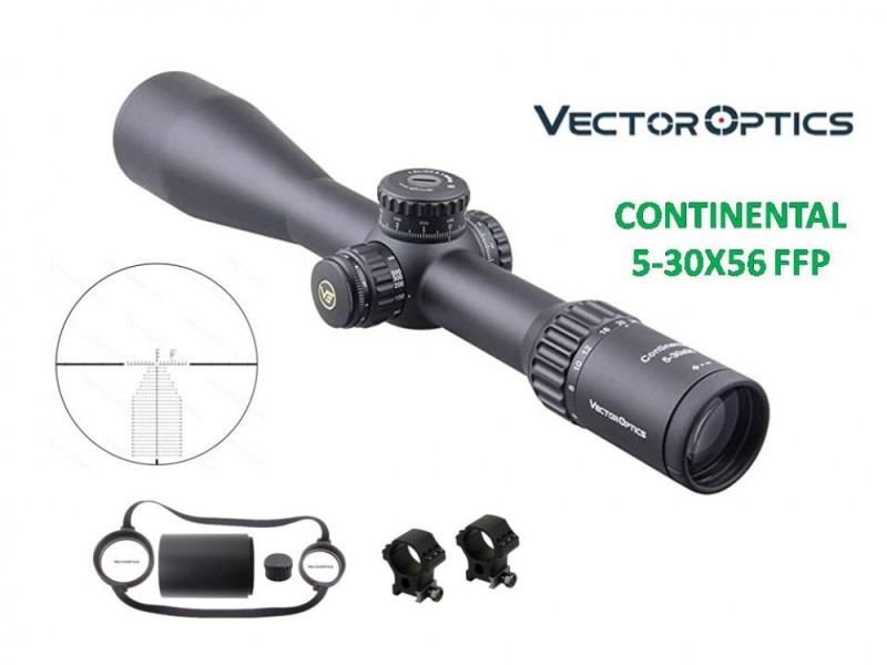 VECTOR OPTICS CONTINENTAL 5-30X56 FFP ret.MBR SCFF-41