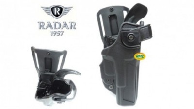 RADAR Fondina 2-Fast/extreme SX per GLOCK 17 completa di passante