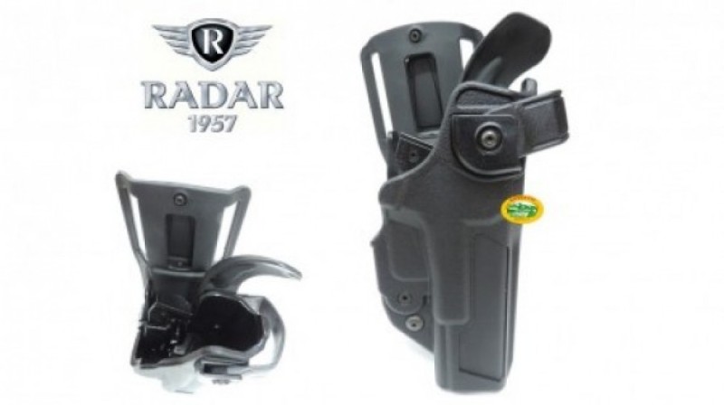 RADAR Fondina 2-Fast/extreme SX per GLOCK 17 completa di passante