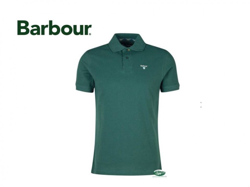 BARBOUR Polo uomo verde