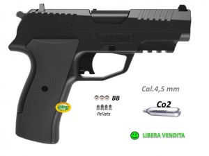 CROSMAN Pistola Iceman CO2 cal. 4,5 mm