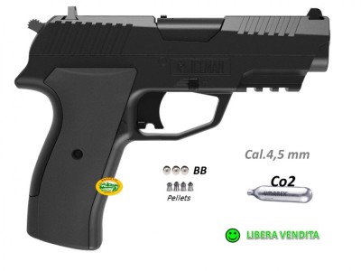 CROSMAN Pistola Iceman CO2 cal. 4,5 mm
