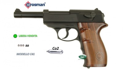 CROSMAN Pistola mod. C41 CO2 cal. 4,5 mm