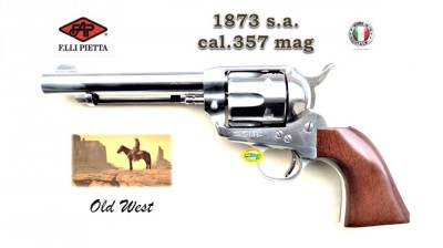 PIETTA 1873 SAA Inox cal.357 mag canna 5,5 