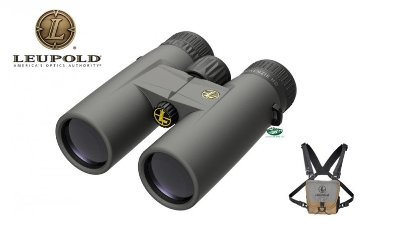 LEUPOLD Binocolo BX-1 MCKENZIE HD 10X50 grigio 181174