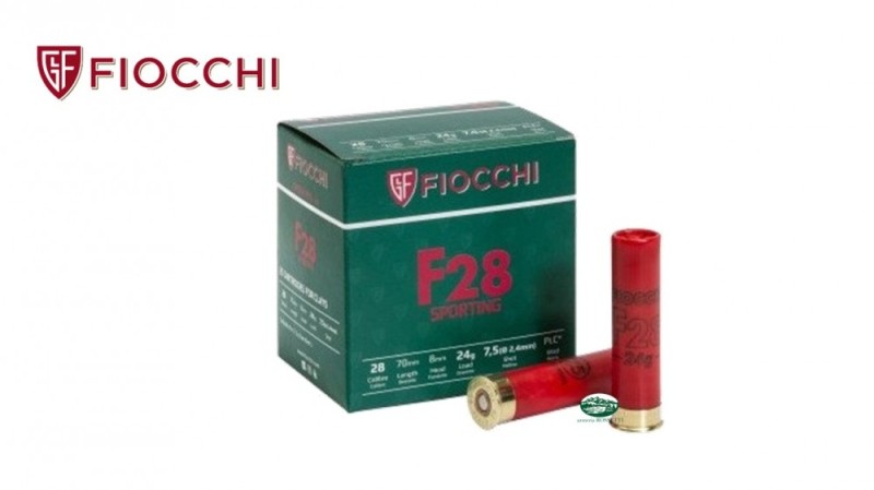 FIOCCHI cartucce F28 Sporting cal.28 24gr p.7,5