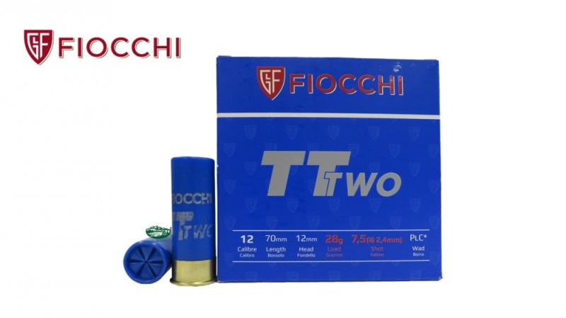 FIOCCHI cartucce TT TWO cal.12 28gr p.7,5