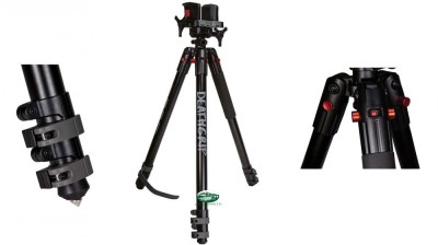 BOG DEATHGRIP Treppiede in alluminio black 1099442