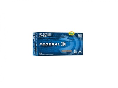 FEDERAL munizioni cal.22-250 55gr. Soft Point