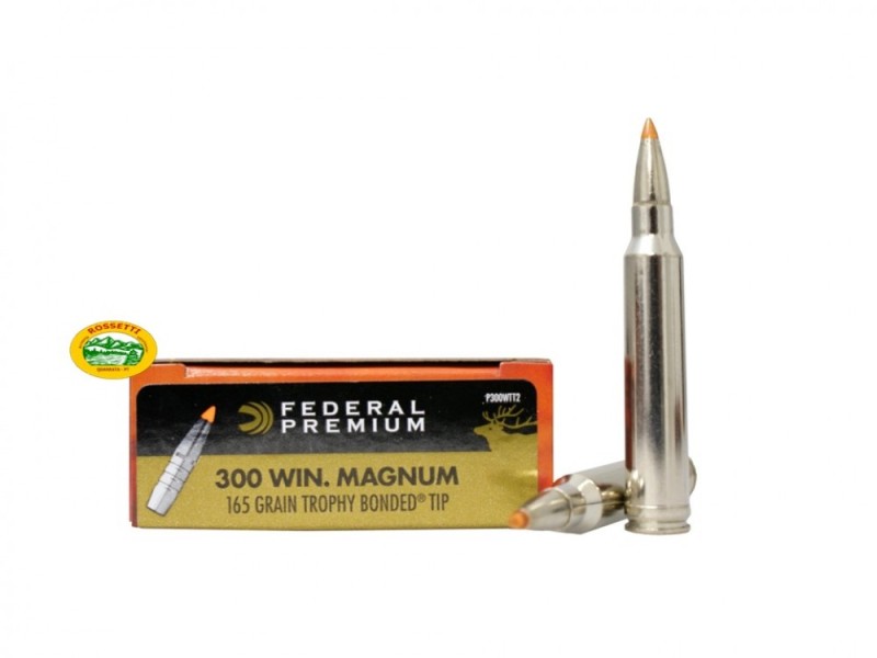FEDERAL * munizioni cal.300 win mag 165 gr. Premium Trophy Bonded