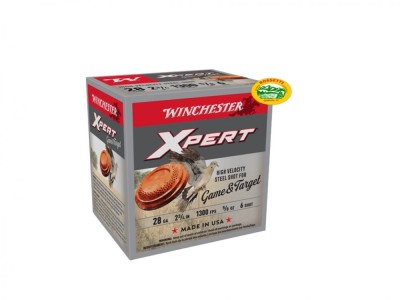 WINCHESTER cartucce XPERT steel cal.28 p.6 made in U.S.A. senza piombo