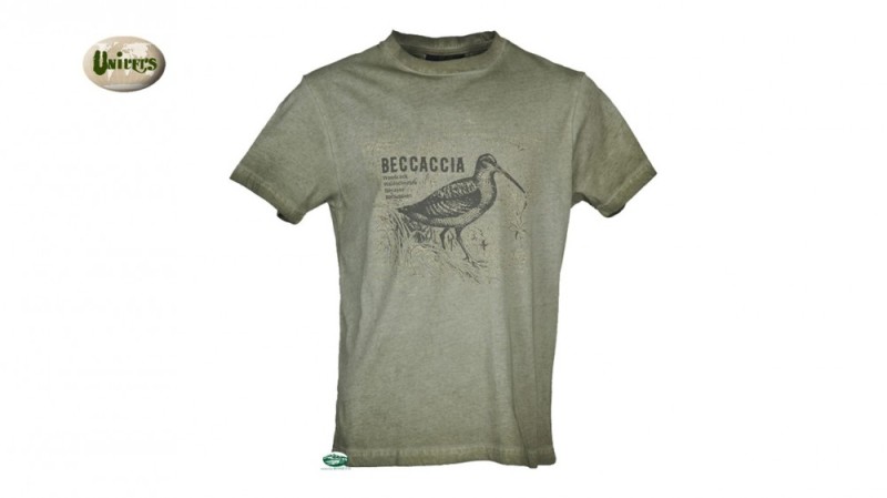 UNIVERS T-SHIRT stampa beccaccia