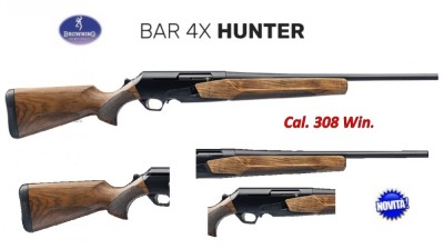 BROWNING BAR 4X Hunter cal.308 Win con filetto