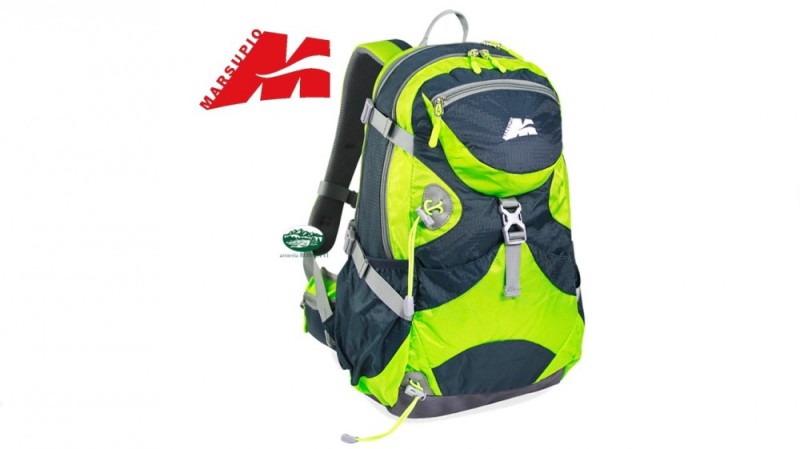 MARSUPIO Zaino Street 20 lt. colore verde/blu
