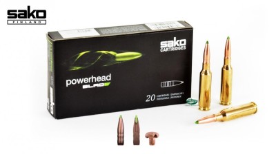 SAKO munizioni cal.300 win.mag POWERHEAD BLADE 175gr monolitiche 659A