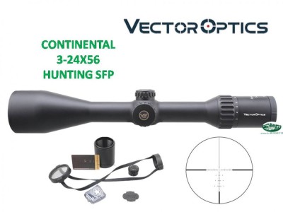 VECTOR OPTICS Continental 3-24x56 Hunting SFP